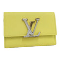 Louis Vuitton Portefeuille Capucines Compact Trifold Wallet Citrus