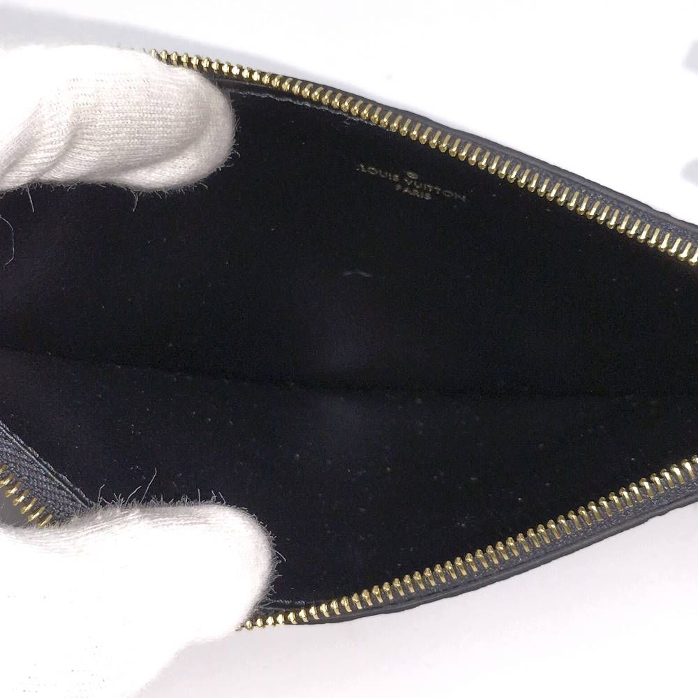 Louis Vuitton Pochette Felicie Chain Shoulder Bag Monogram Empreinte Black — view 6
