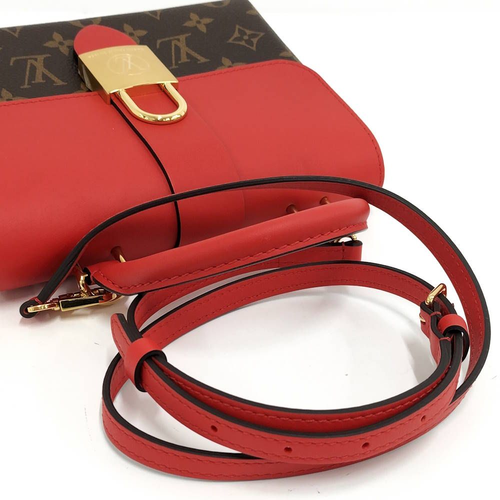 Louis Vuitton Locky BB 2-Way Handbag Monogram Coquelicot — view 6