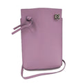 Loewe Dice Pocket Shoulder Bag Anagram Leather Purple