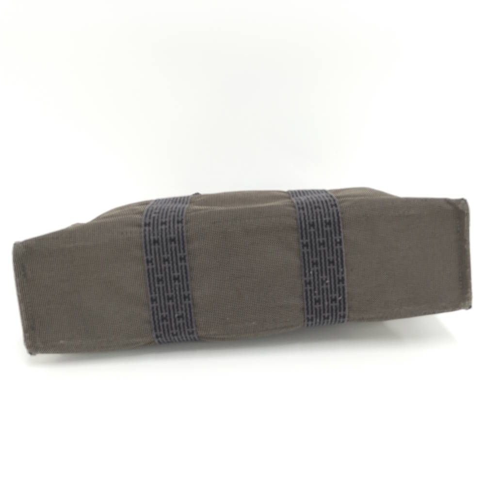 Hermes Her Line Tote MM Canvas Gray — view 4