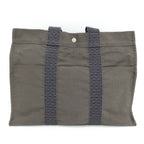 Hermes Her Line Tote MM Canvas Gray — view 2