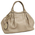 Gucci Handbag Leather Pink Beige