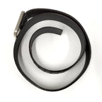 Bottega Veneta Intrecciato Belt Leather Dark Brown Silver — view 3