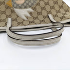 Gucci Tote Papagallo Parrot Canvas Beige — view 6