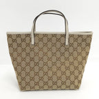 Gucci Tote Papagallo Parrot Canvas Beige — view 2