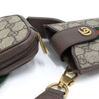 Gucci Smartphone Shoulder Phone Case Coating Beige — view 3