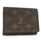 Louis Vuitton Envelope Carte de Visite Card Case Monogram