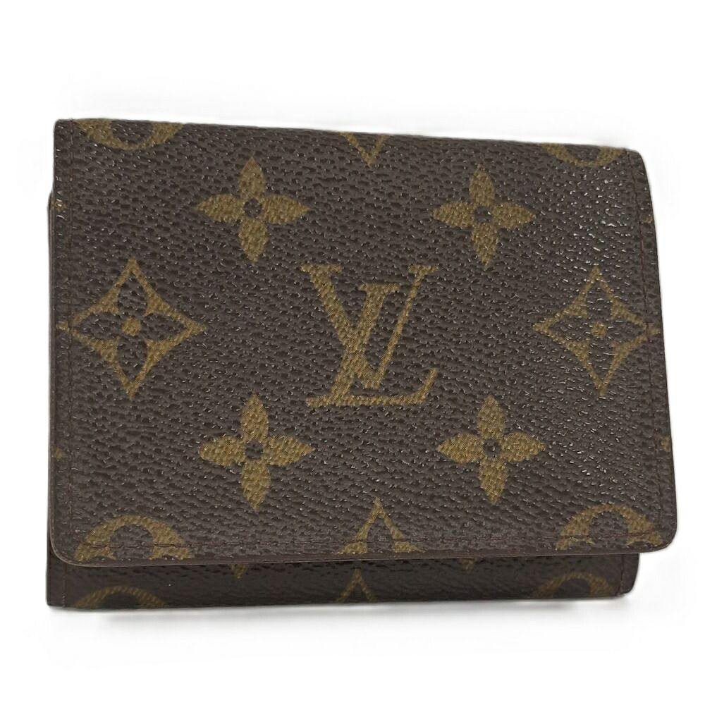 Louis Vuitton Envelope Carte de Visite Card Case Monogram