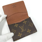 Louis Vuitton Envelope Carte de Visite Card Case Monogram — view 2