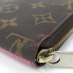 Louis Vuitton Zippy Wallet Zip Around Christmas Limited Monogram Ivasion — view 7