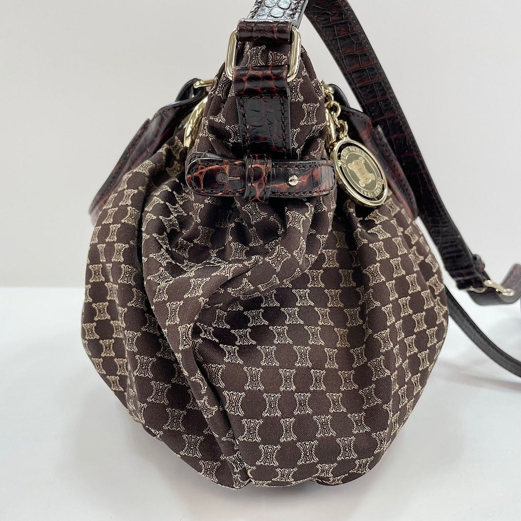 Celine Handbag Macadam Pattern Pillow 2-Way — view 5