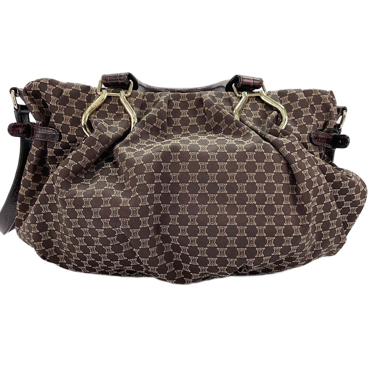 Celine Handbag Macadam Pattern Pillow 2-Way — view 3