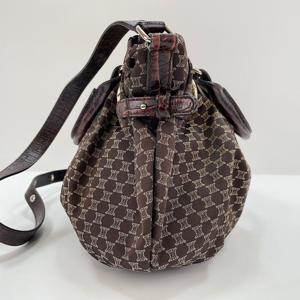 Celine Handbag Macadam Pattern Pillow 2-Way — view 4