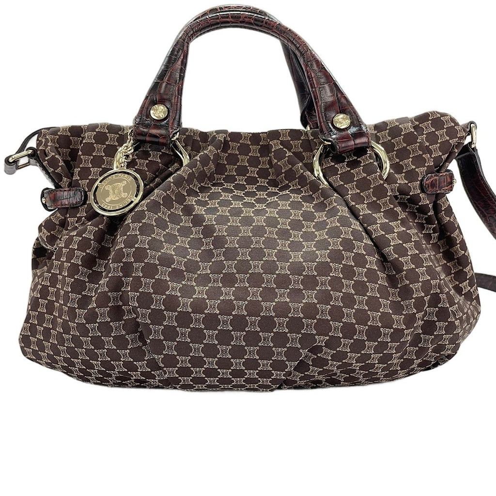 Celine Handbag Macadam Pattern Pillow 2-Way — view 2
