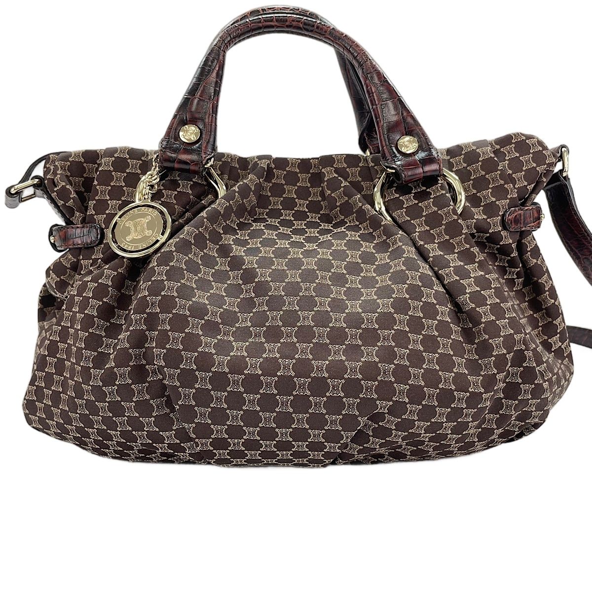 Celine Handbag Macadam Pattern Pillow 2-Way — view 2