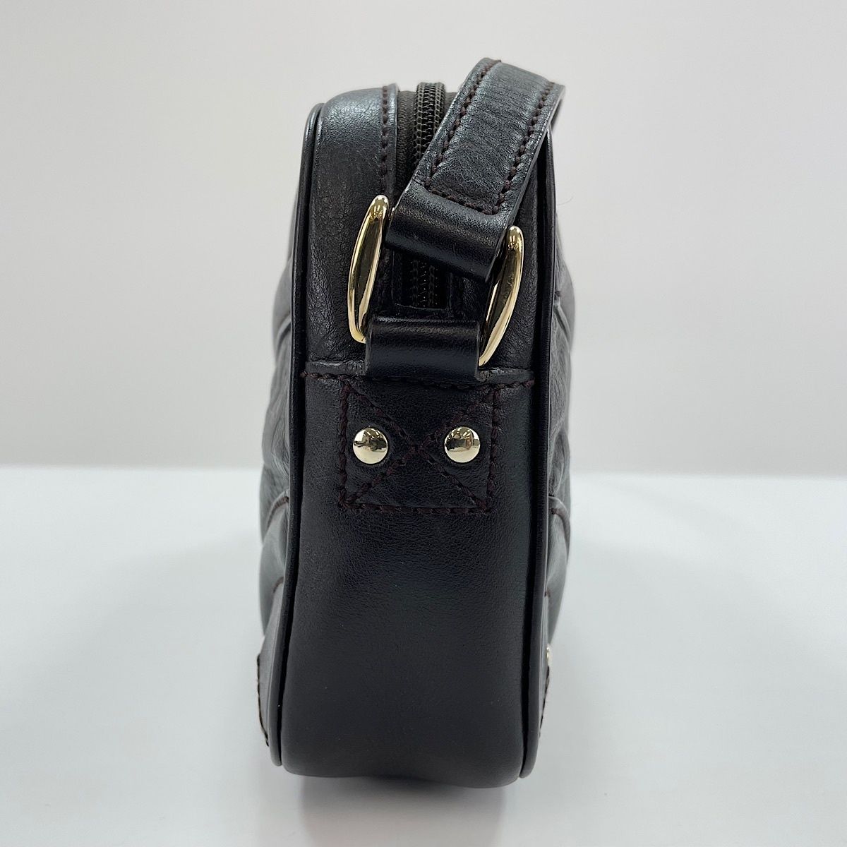 Gucci Shoulder Bag Horsebit Pattern — view 5