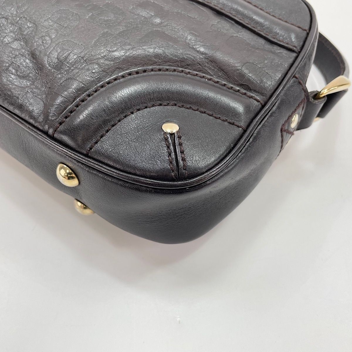 Gucci Shoulder Bag Horsebit Pattern — view 9