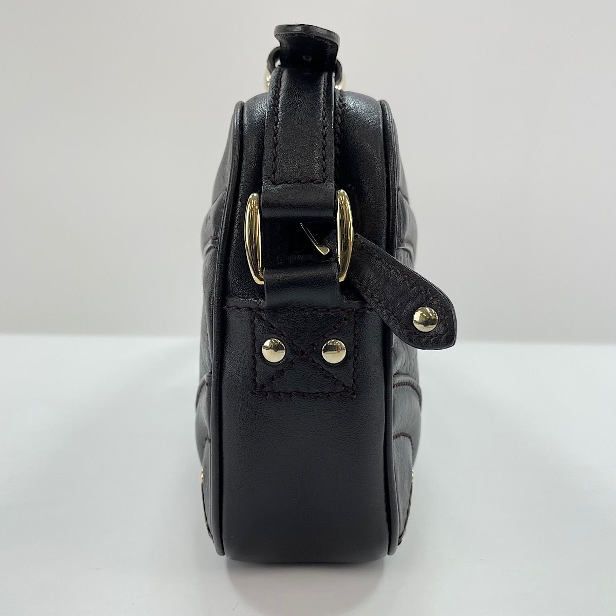 Gucci Shoulder Bag Horsebit Pattern — view 6
