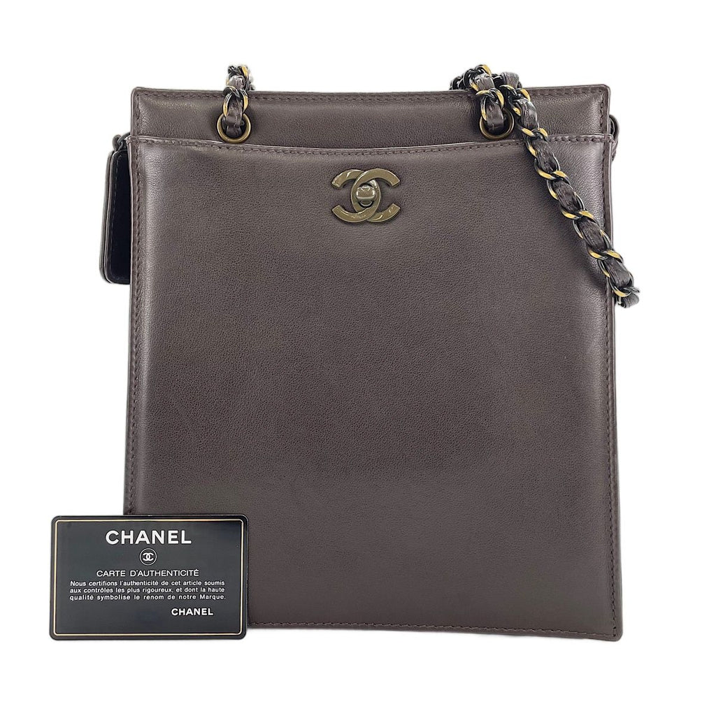 Chanel Shoulder Bag Brown