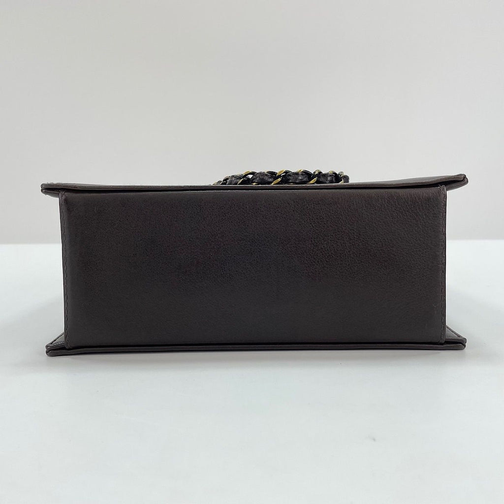 Chanel Shoulder Bag Brown — view 6