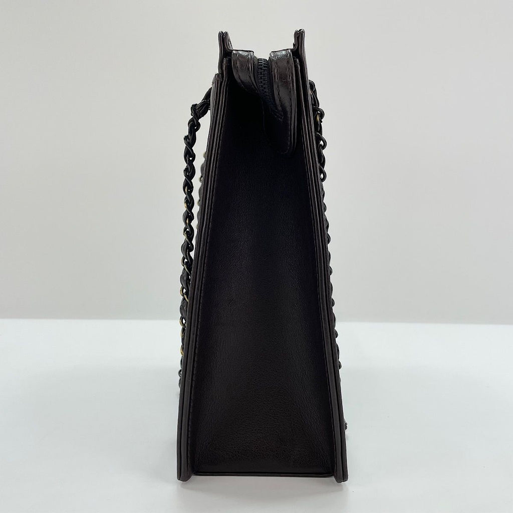 Chanel Shoulder Bag Brown — view 4