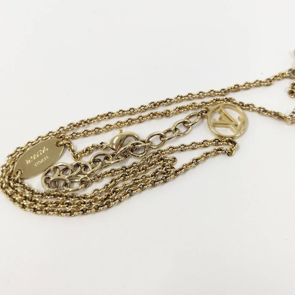 Louis Vuitton Collier Necklace LV Iconic Gold Plated — view 7