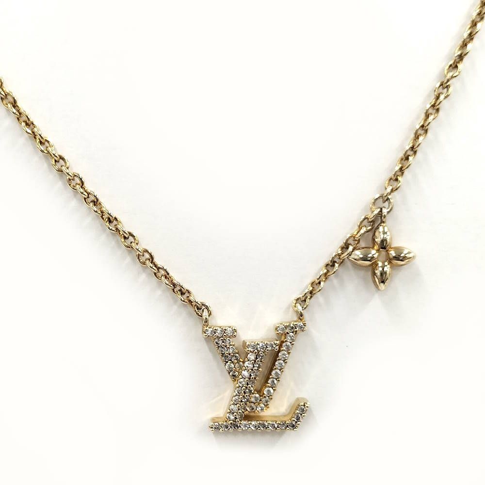 Louis Vuitton Collier Necklace LV Iconic Gold Plated