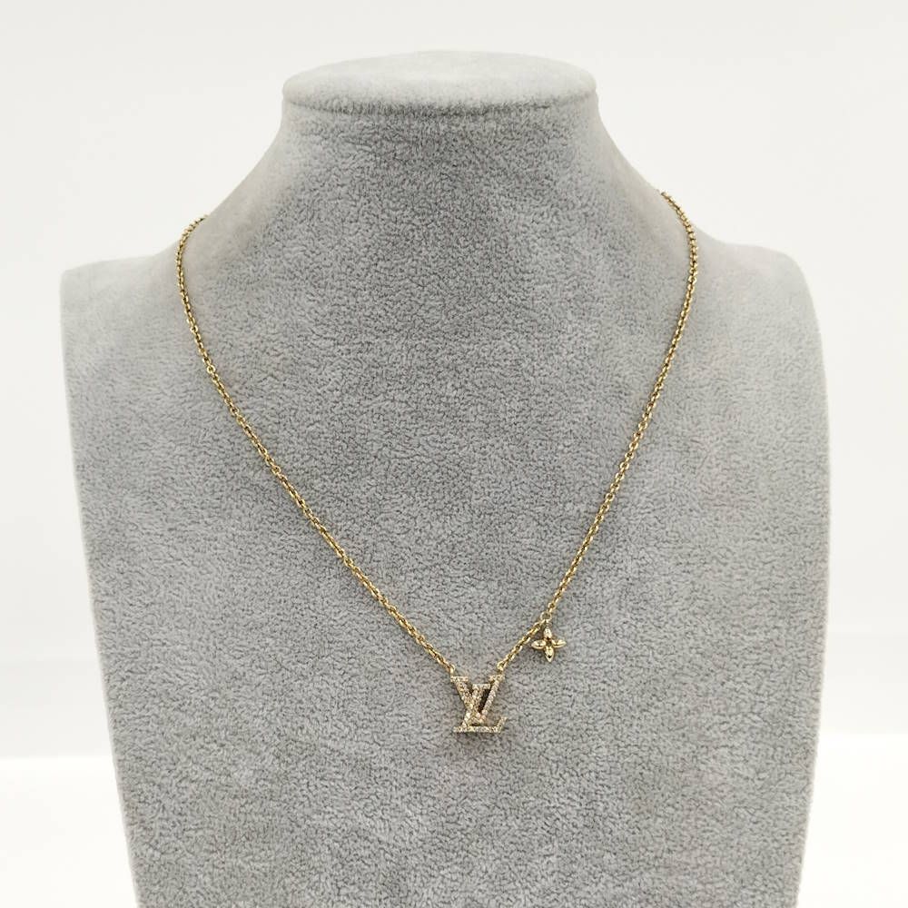 Louis Vuitton Collier Necklace LV Iconic Gold Plated — view 2