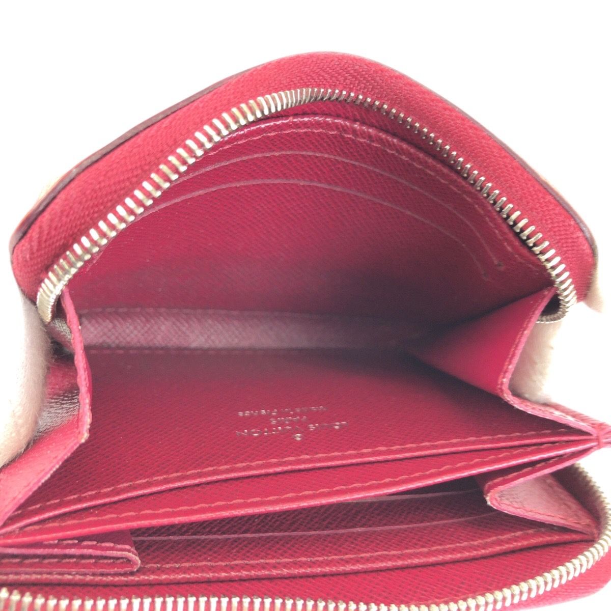 Louis Vuitton Epi Zippy Coin Purse Pink Fuchsia Leather Case Card — view 8
