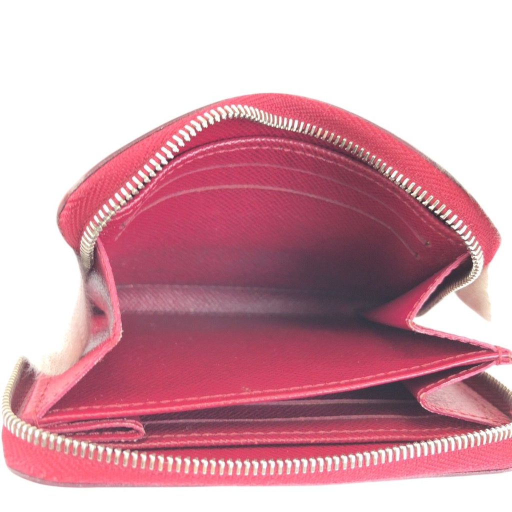 Louis Vuitton Epi Zippy Coin Purse Pink Fuchsia Leather Case Card — view 7