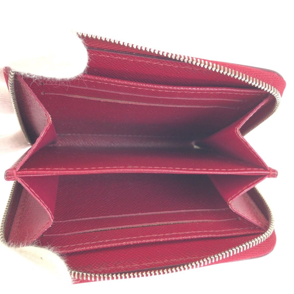 Louis Vuitton Epi Zippy Coin Purse Pink Fuchsia Leather Case Card — view 6