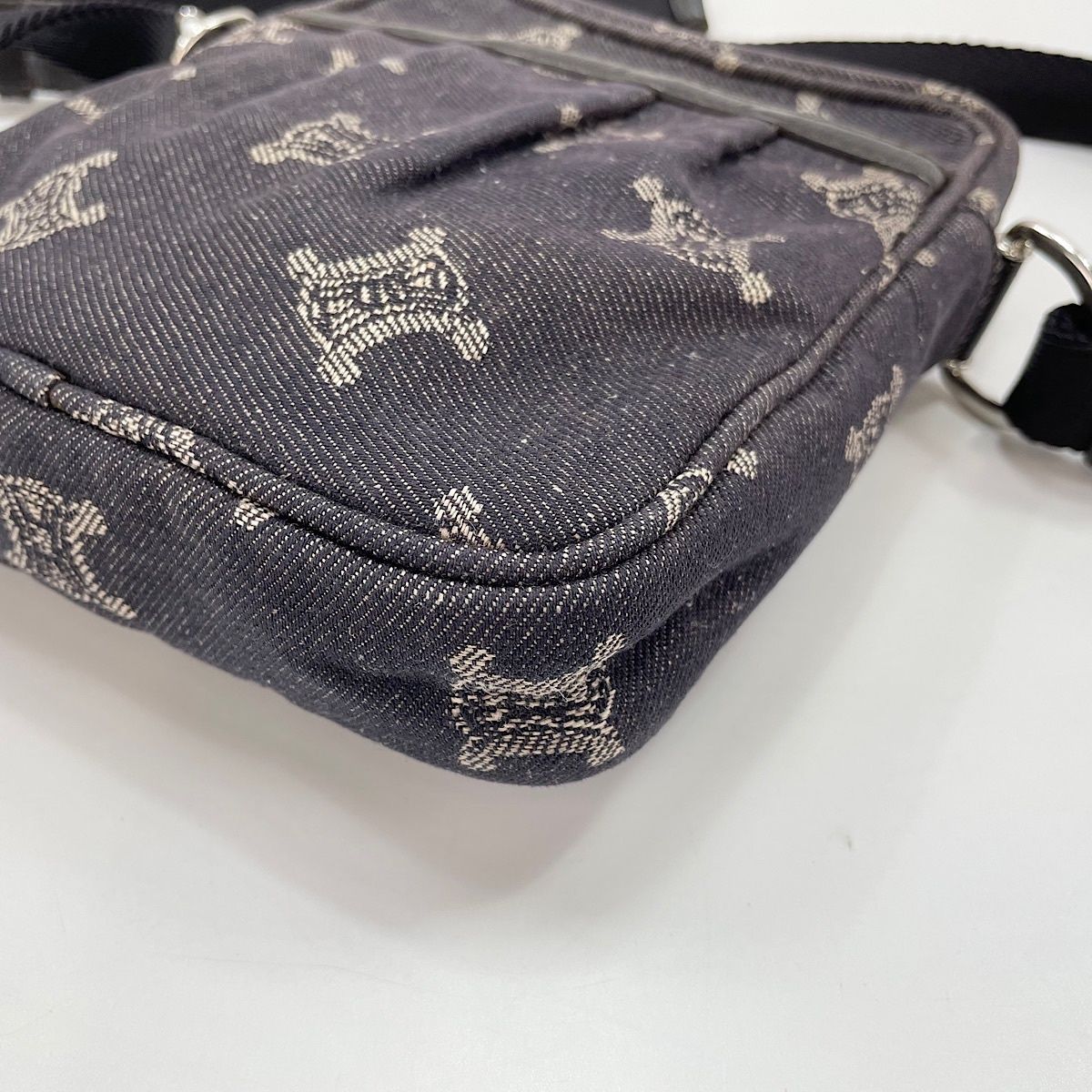 Celine Shoulder Bag Macadam Pattern — view 9