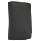 Louis Vuitton Zippy Coin Purse Taiga Ardoise