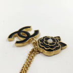 Chanel CC Logo Camellia Necklace — view 4