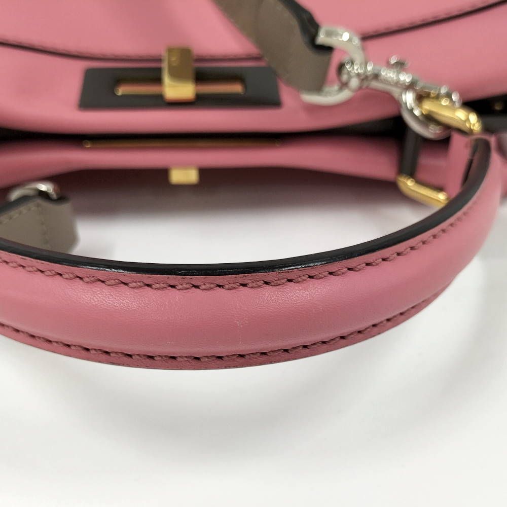 Fendi Peekaboo Pink Shoulder — view 8
