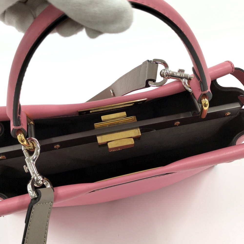 Fendi Peekaboo Pink Shoulder — view 9