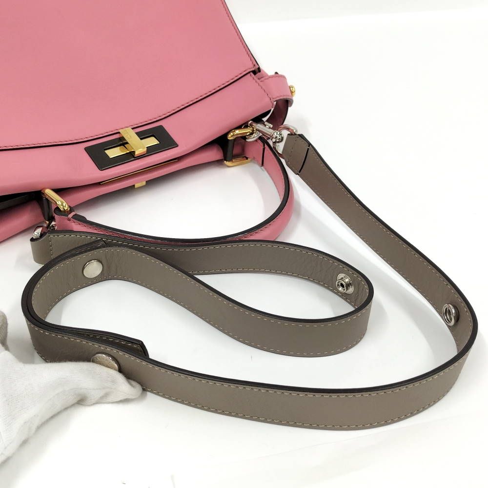 Fendi Peekaboo Pink Shoulder — view 4