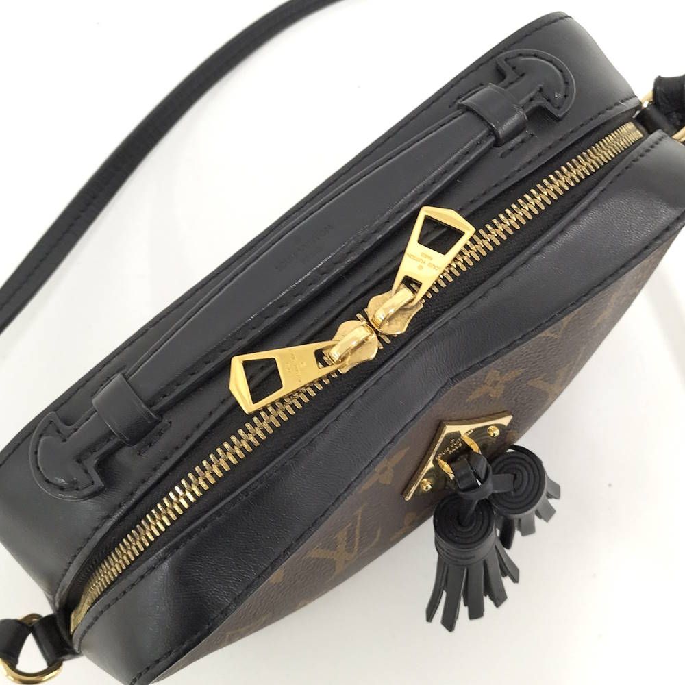 Louis Vuitton Saintonge Shoulder Bag Monogram Noir — view 7