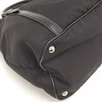 Prada 2-Way Handbag Black Tessuto Leather — view 3