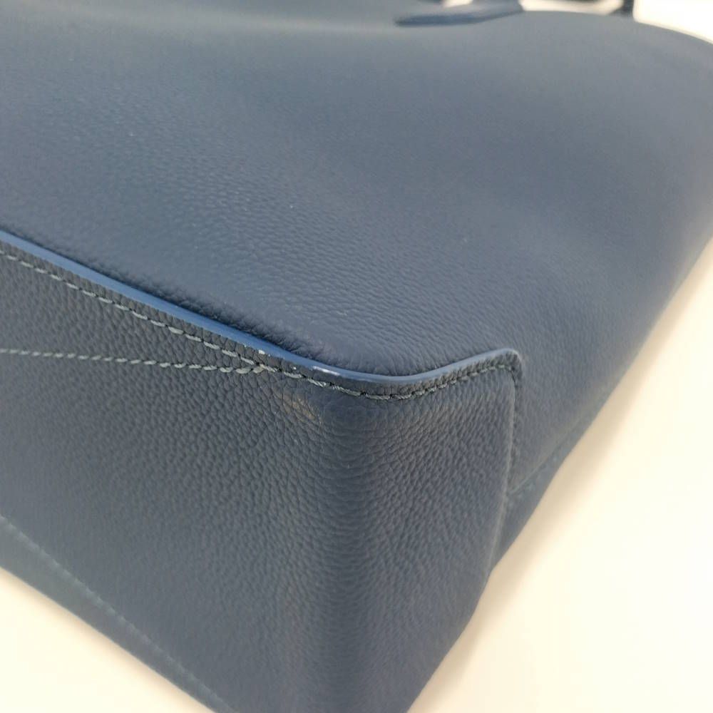 Louis Vuitton Aerogram Fast Line Tote Cowhide Leather Blue — view 3