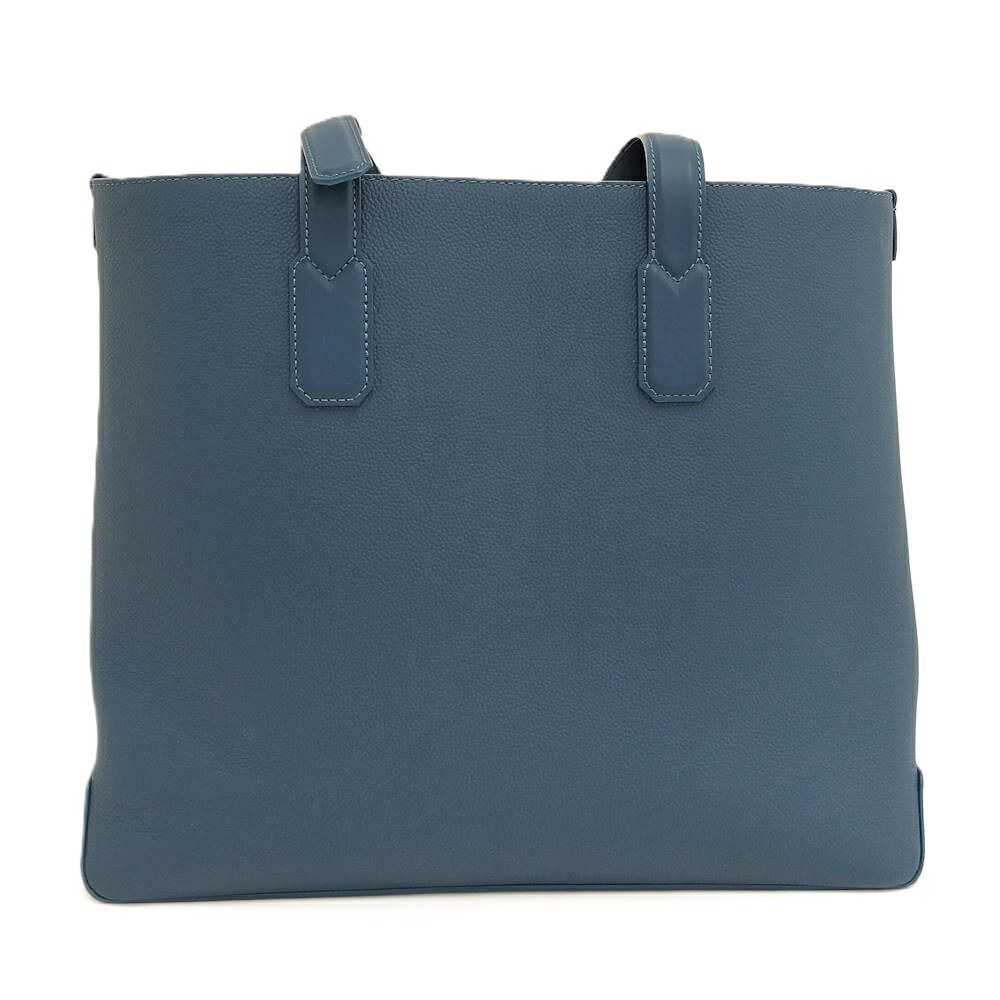Louis Vuitton Aerogram Fast Line Tote Cowhide Leather Blue — view 2