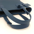 Louis Vuitton Aerogram Fast Line Tote Cowhide Leather Blue — view 4