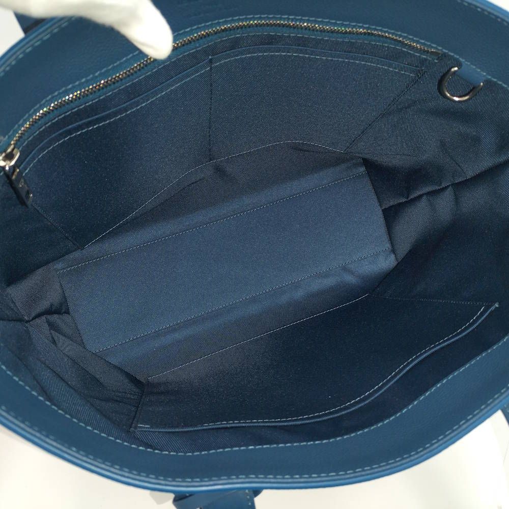 Louis Vuitton Aerogram Fast Line Tote Cowhide Leather Blue — view 9