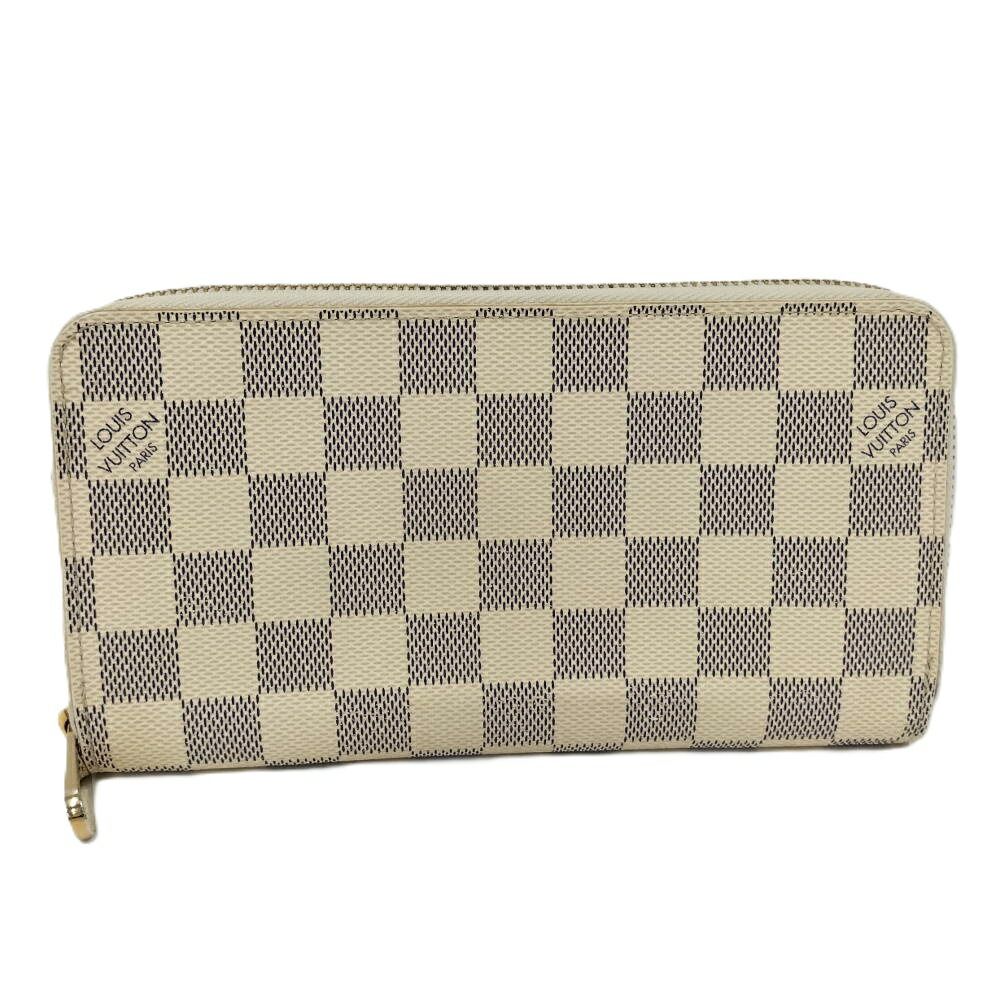 Louis Vuitton Zippy Wallet Zip Around Damier Azur