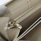 Louis Vuitton Zippy Wallet Zip Around Damier Azur — view 8