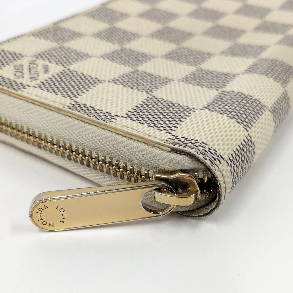 Louis Vuitton Zippy Wallet Zip Around Damier Azur — view 5