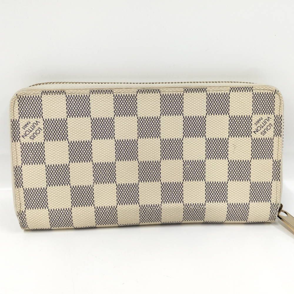 Louis Vuitton Zippy Wallet Zip Around Damier Azur — view 3