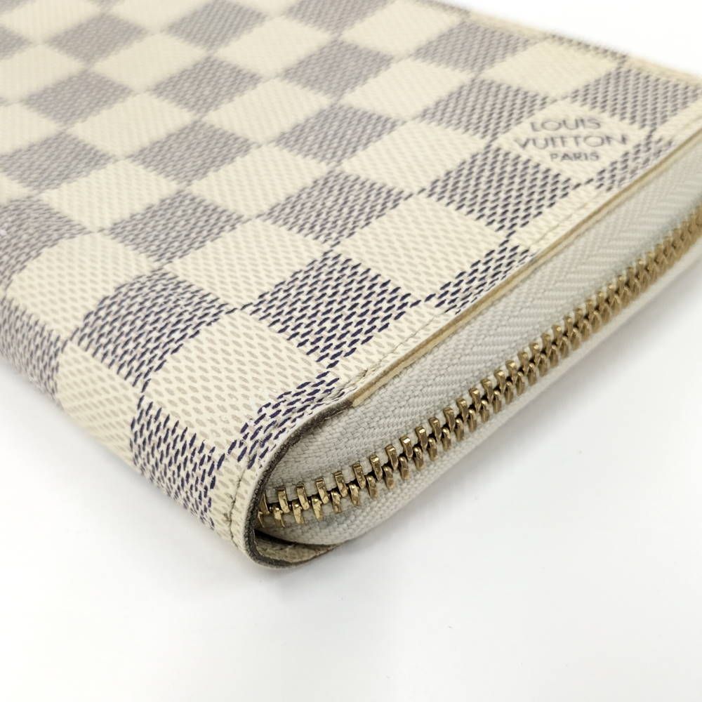 Louis Vuitton Zippy Wallet Zip Around Damier Azur — view 4