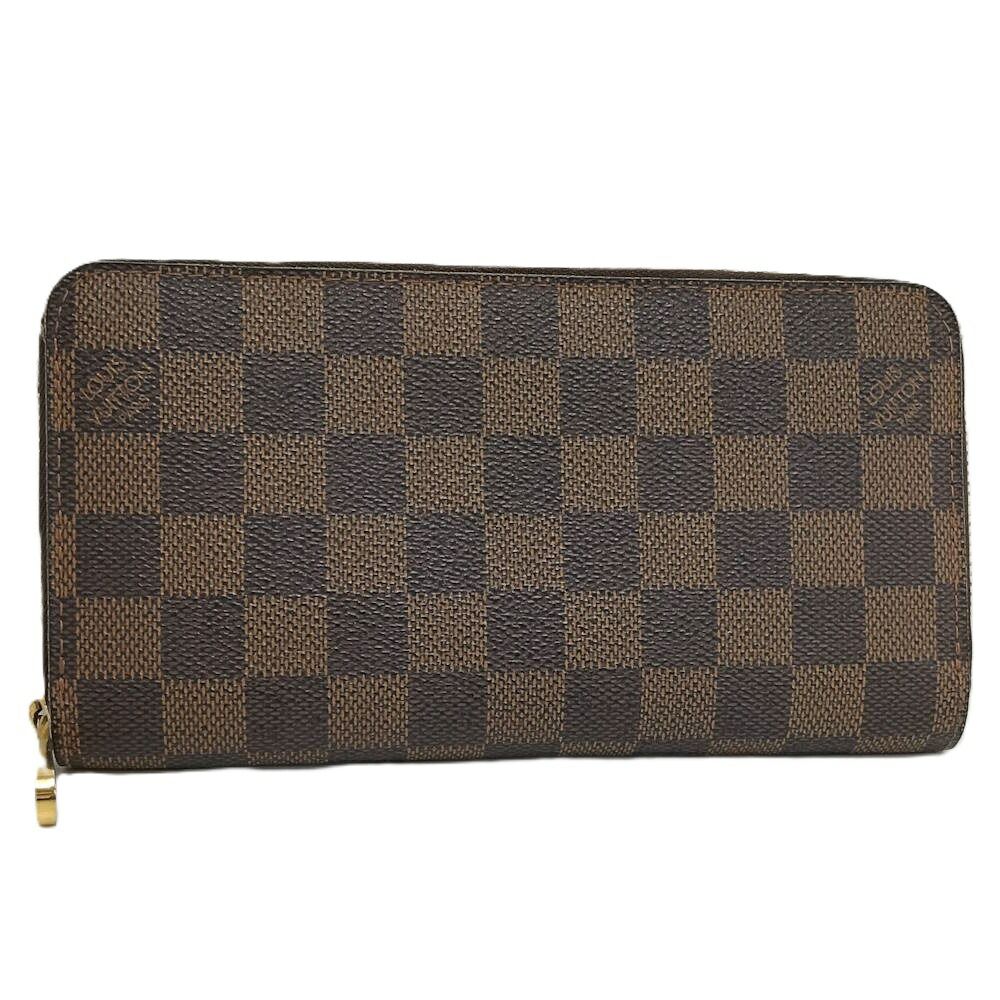 Louis Vuitton Zippy Wallet Zip Around Damier Ebene